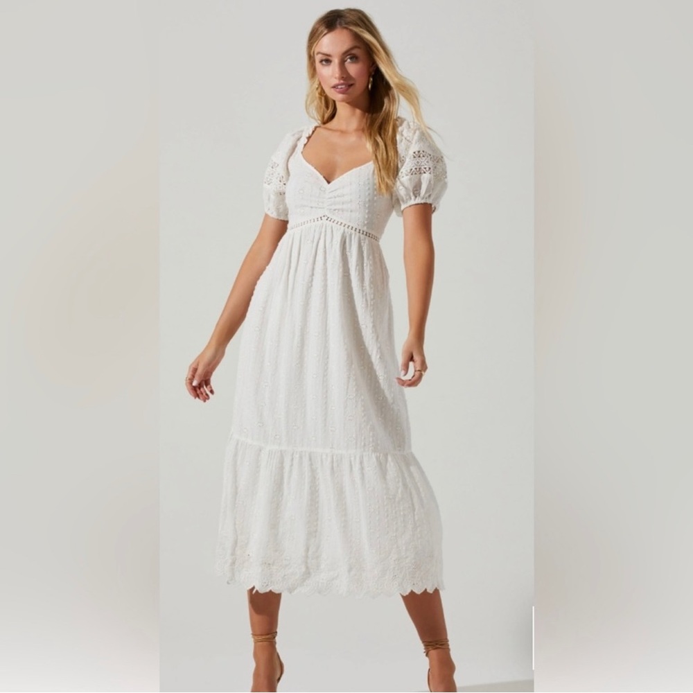 New never worn eyelet dress